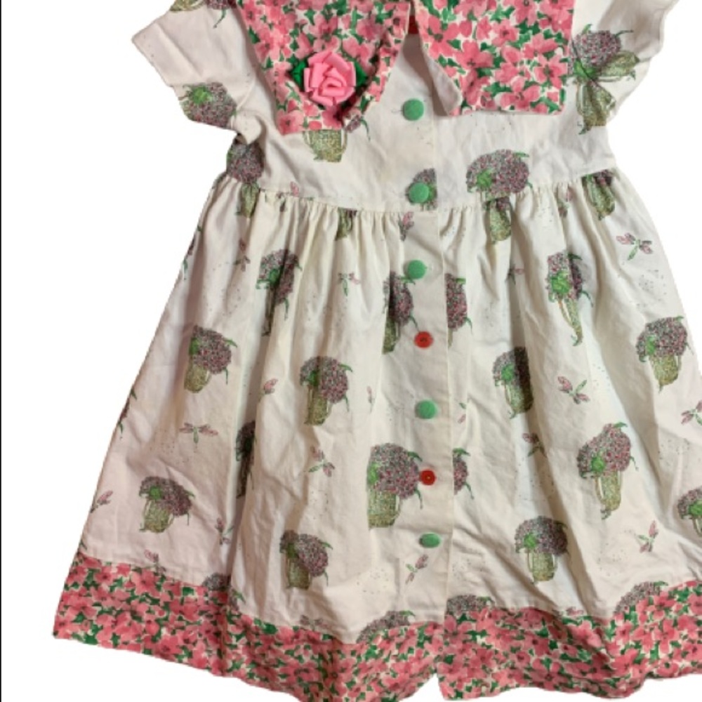 Peaches and Cream girls dress